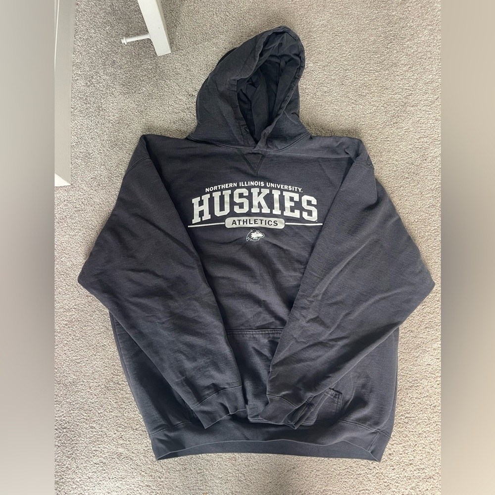 College sweatshirt